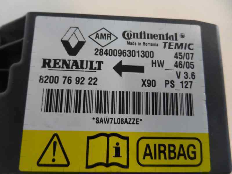 CENTRALITA AIRBAG DACIA LOGAN 1.5 D MT 86CV