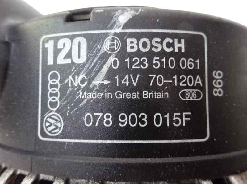 ALTERNADOR AUDI A6 2.4 MT 165CV | 121KW
