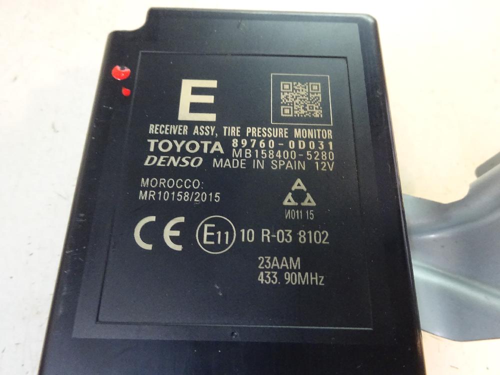 MODULO ELECTRONICO TOYOTA YARIS 1.0 MT 69CV