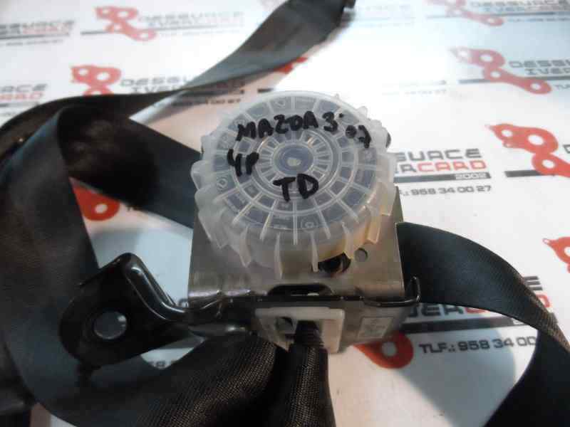 CINTURON SEGURIDAD TRASERO DERECHO MAZDA 3 1.6 MT 105CV | 77KW