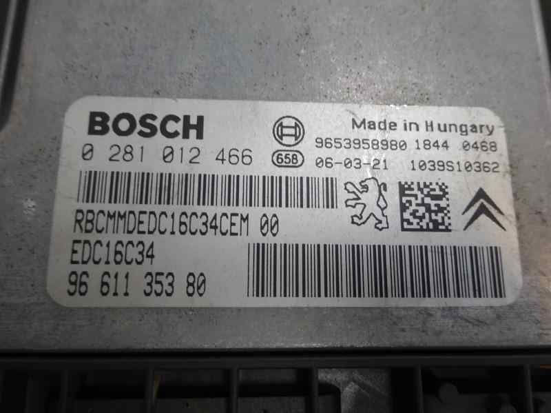 CENTRALITA MOTOR UCE CITROEN XSARA PICASSO 1.6 MT 110CV | 81KW