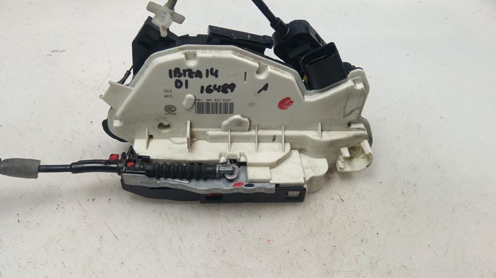 CERRADURA PUERTA DELANTERA IZQUIERDA SEAT IBIZA 1.2 70CV, GASOLINA, MT, ACCIONAMIENTO DELANTERO