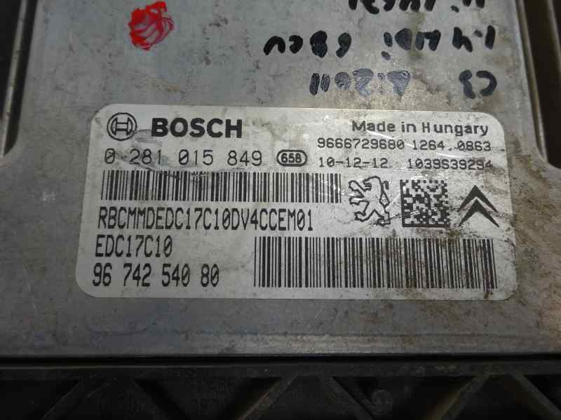 CENTRALITA MOTOR UCE CITROEN C3 1.4 MT 75CV | 55KW