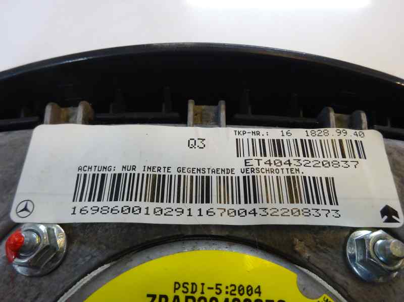 AIRBAG DELANTERO IZQUIERDO MERCEDES BENZ CLASE A 2004 2.0 A 180 CDI MT 109CV