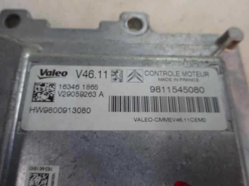 CENTRALITA MOTOR UCE PEUGEOT 208 1.2 VTI MT 82CV