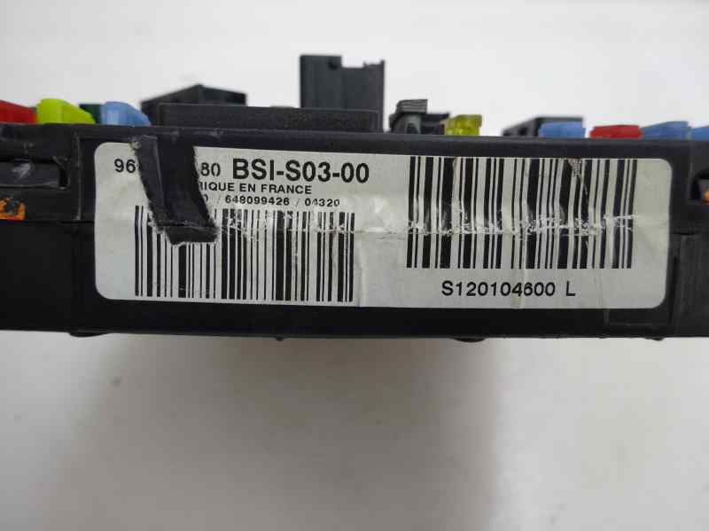 CAJA RELES FUSIBLES PEUGEOT 407 2.0 HDI MT 136CV
