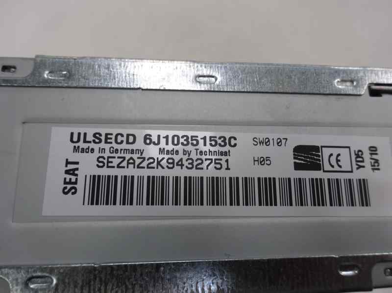 SISTEMA AUDIO RADIO CD SEAT IBIZA 1.6 TDI MT 105CV