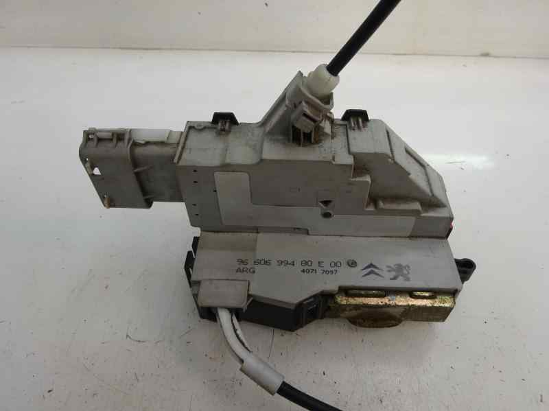 CERRADURA PUERTA TRASERA IZQUIERDA PEUGEOT 407 2.0 HDI MT 136CV