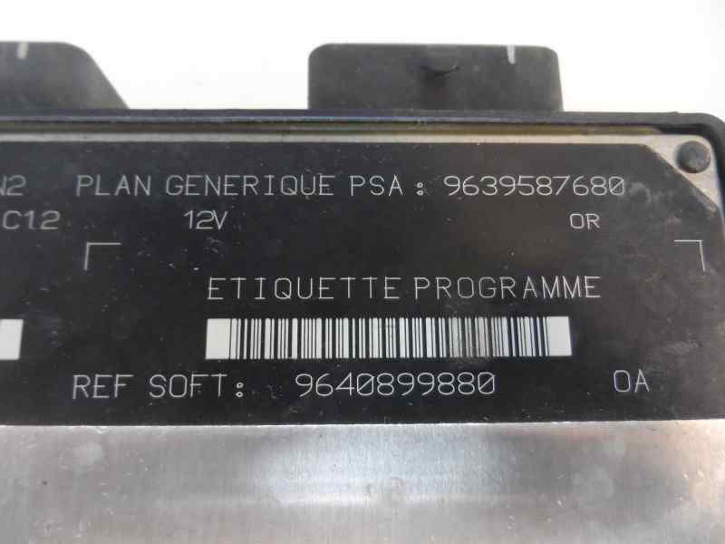 CENTRALITA MOTOR UCE PEUGEOT 206 2001 1.9 D MT 70CV