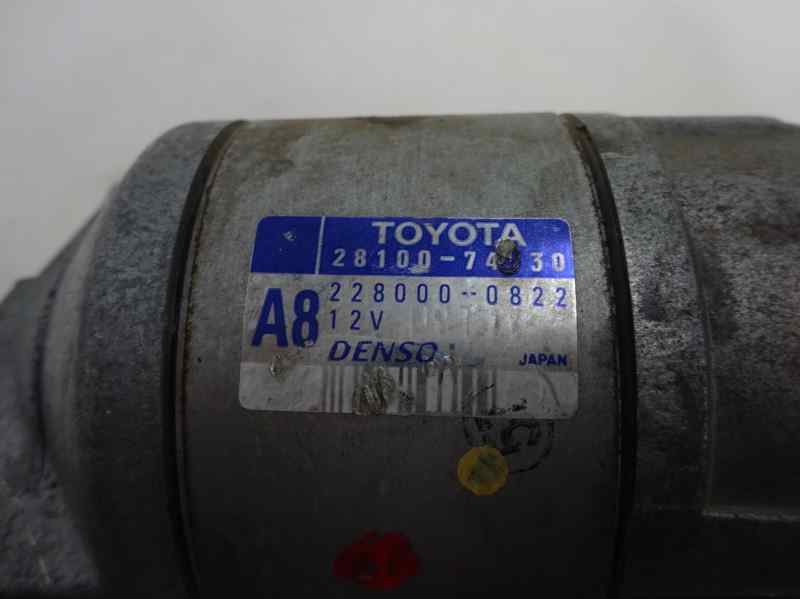 MOTOR ARRANQUE TOYOTA RAV4 2.0 MT AWD 128CV