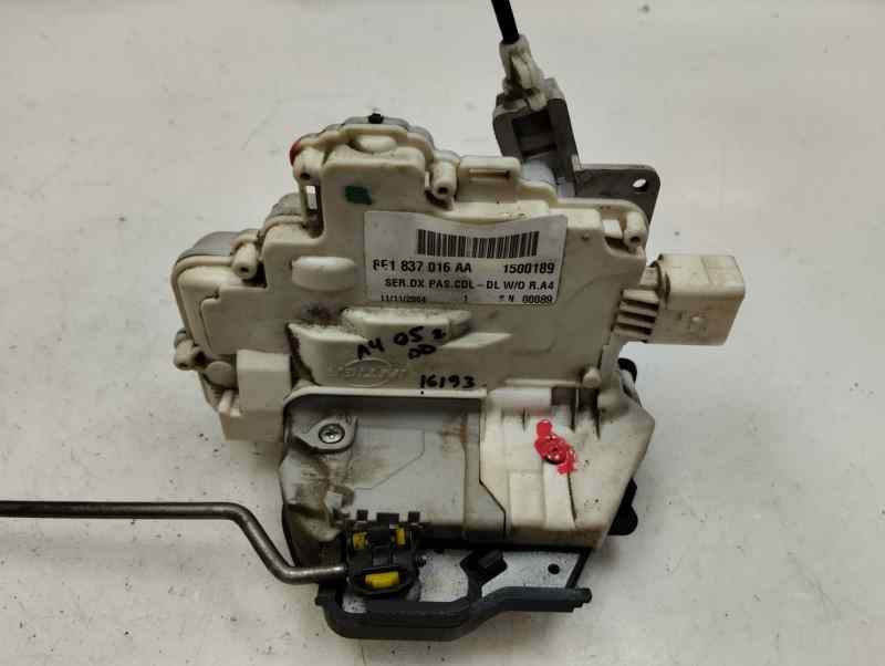 CERRADURA PUERTA DELANTERA DERECHA AUDI A4 2.0 TDI MT 140CV | 103KW