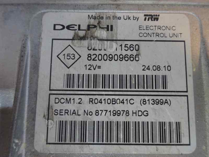 CENTRALITA MOTOR UCE RENAULT CLIO 1.5 DCI MT 60CV
