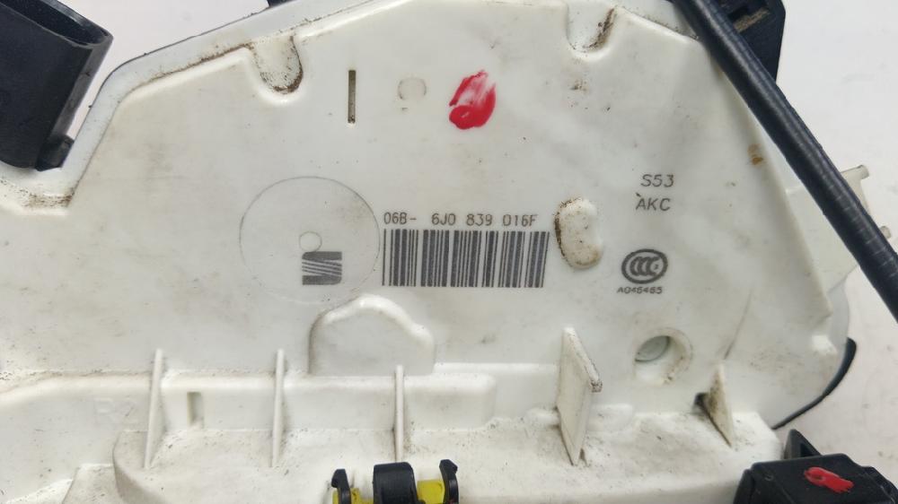 CERRADURA PUERTA TRASERA DERECHA SEAT IBIZA 1.2 70CV, GASOLINA, MT, ACCIONAMIENTO DELANTERO