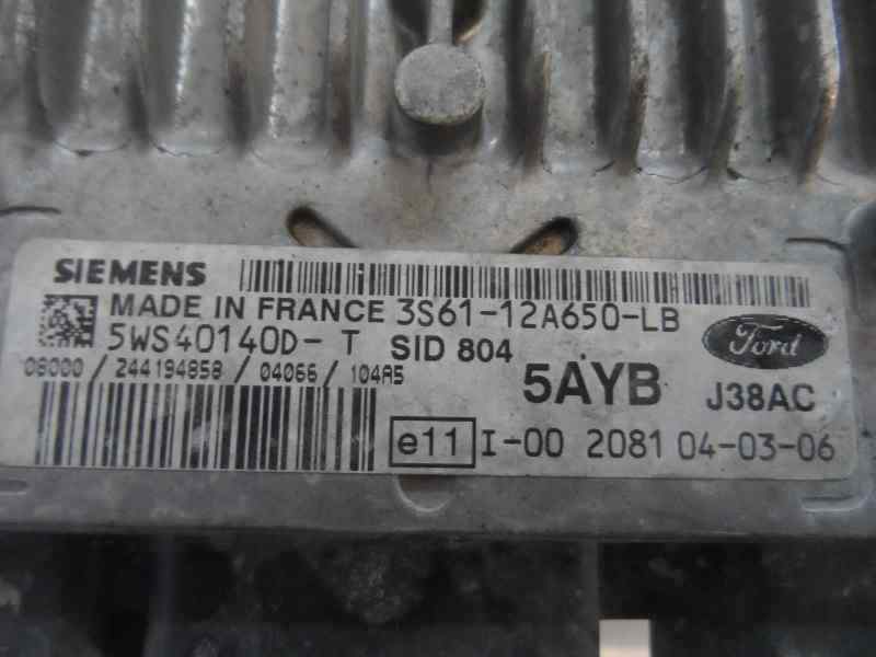 CENTRALITA MOTOR UCE FORD FIESTA 1.4 TDCI MT 67CV