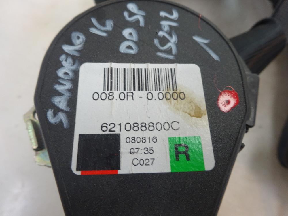 CINTURON SEGURIDAD DELANTERO DERECHO DACIA SANDERO 0.9 TCE MT 97CV