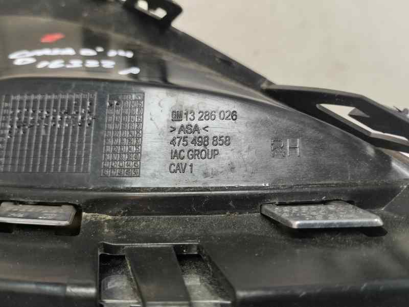 REJILLA PARAGOLPES DERECHA OPEL CORSA 1.3 CDTI ECOFLEX START STOP MT 75CV