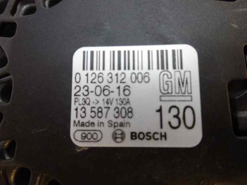 ALTERNADOR OPEL ASTRA 1.4 T MT 125CV | 92KW