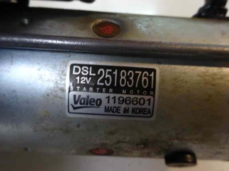 MOTOR ARRANQUE CHEVROLET CRUZE 2.0 TD MT 163CV