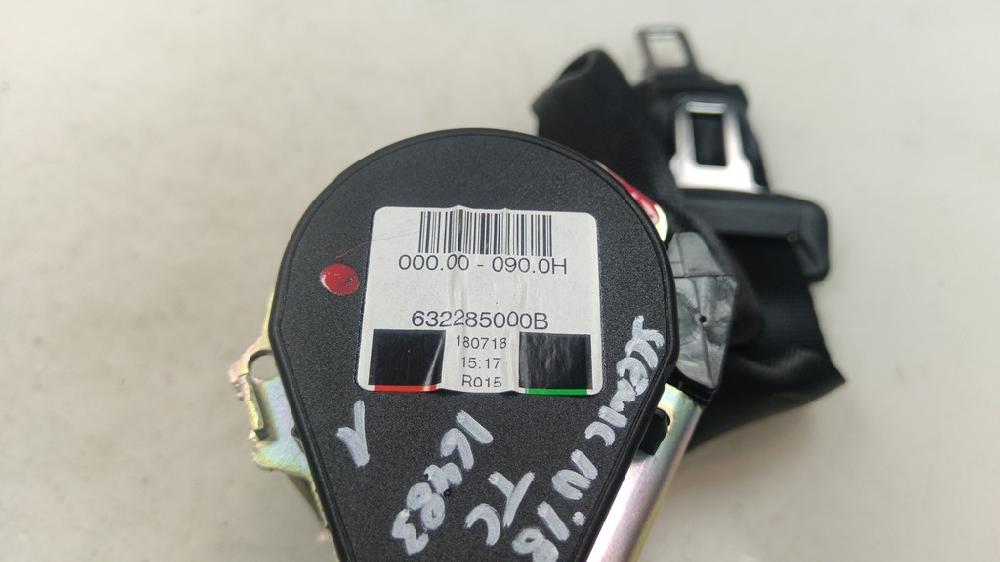 CINTURON SEGURIDAD TRASERO CENTRAL RENAULT SCENIC 1.3 MT 140CV | 103KW
