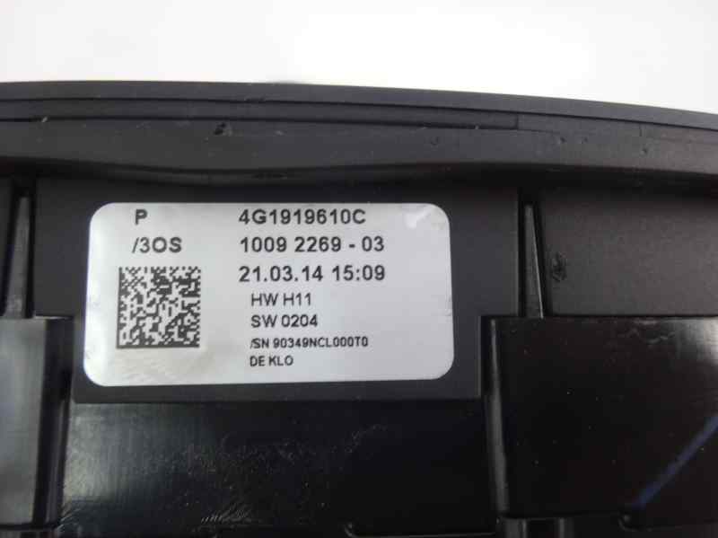SISTEMA AUDIO RADIO CD AUDI A6 3.0 TDI EURO 6 S-TRONIC QUATTRO 245CV