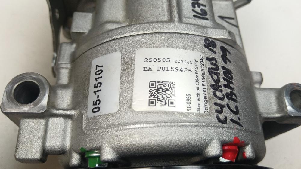 COMPRESOR AIRE ACONDICIONADO CITROEN C4 CACTUS 1.6 MT 99CV | 73KW