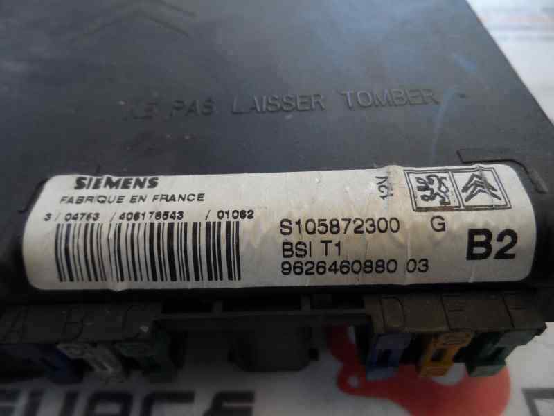 CAJA RELES FUSIBLES PEUGEOT 206 1.9 D MT 70CV
