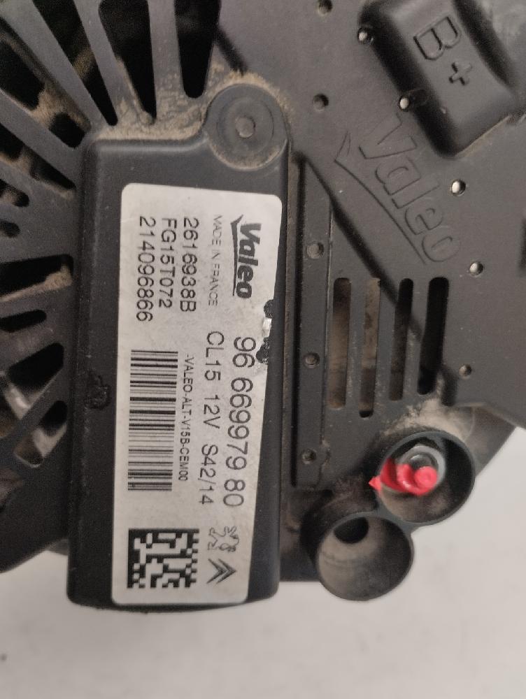 ALTERNADOR CITROEN C4 2014 1.4 MT 95CV