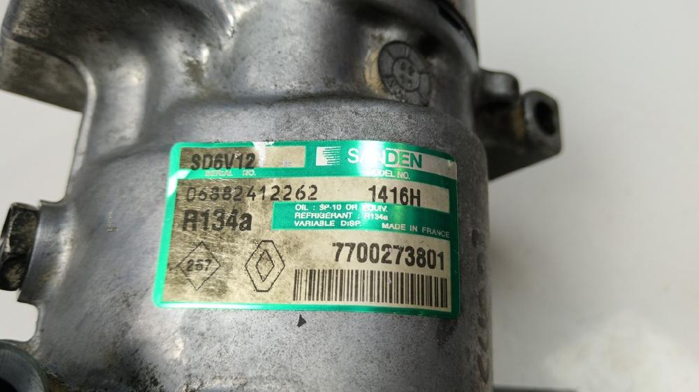 COMPRESOR AIRE ACONDICIONADO RENAULT CLIO 1.5 MT 82CV | 60KW