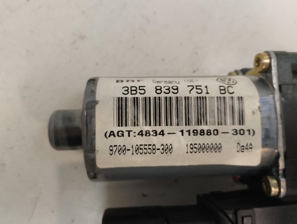 MOTOR ELEVALUNAS TRASERO IZQUIERDO VOLKSWAGEN PASSAT 1.9 TDI 6MT 130CV