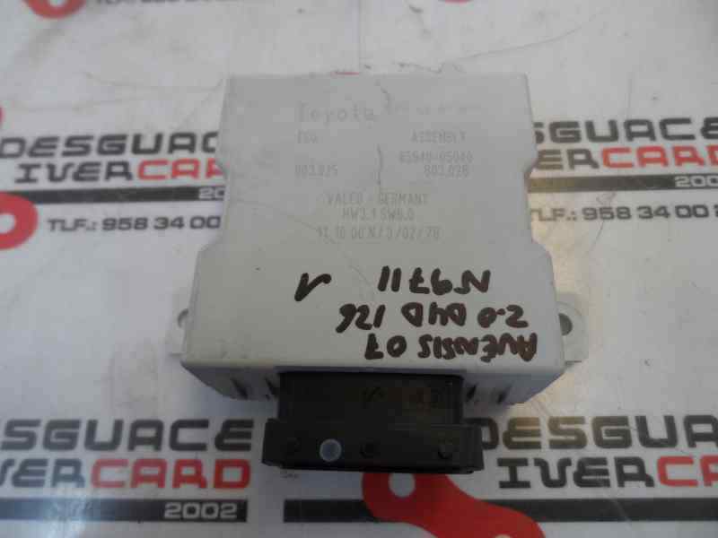 CENTRALITA MOTOR UCE TOYOTA AVENSIS 2.0 D-4D MT 126CV