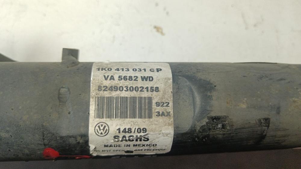 AMORTIGUADOR DELANTERO DERECHO VOLKSWAGEN JETTA 1.6 TDI MT 105CV