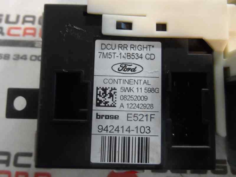 MOTOR ELEVALUNAS TRASERO DERECHO FORD FOCUS 1.8 TDCI MT 116CV | 85KW