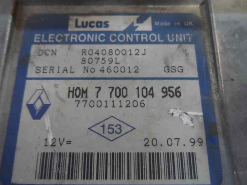 CENTRALITA MOTOR UCE RENAULT KANGOO OTROS