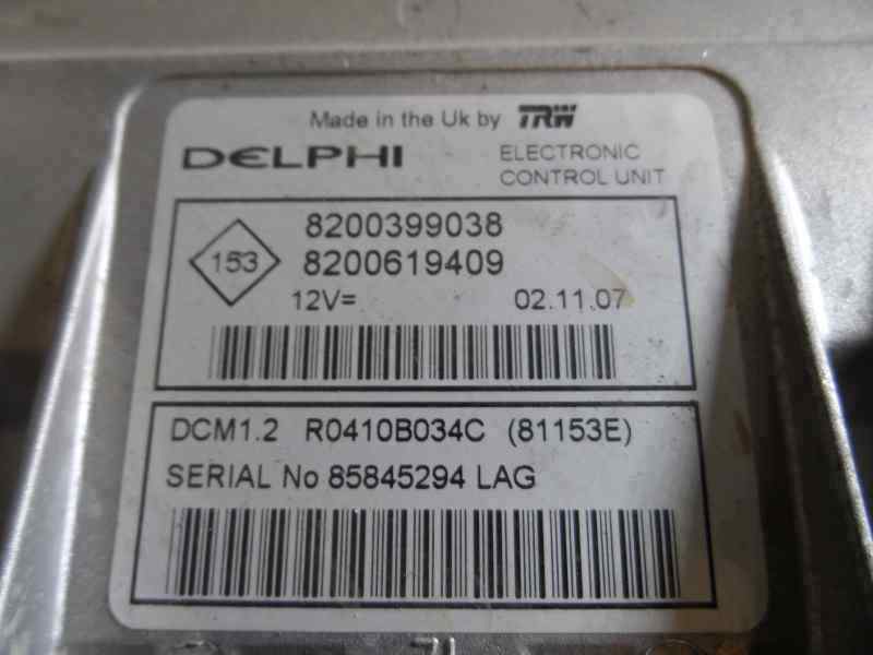 CENTRALITA MOTOR UCE RENAULT CLIO 1.5 DCI MT 70CV