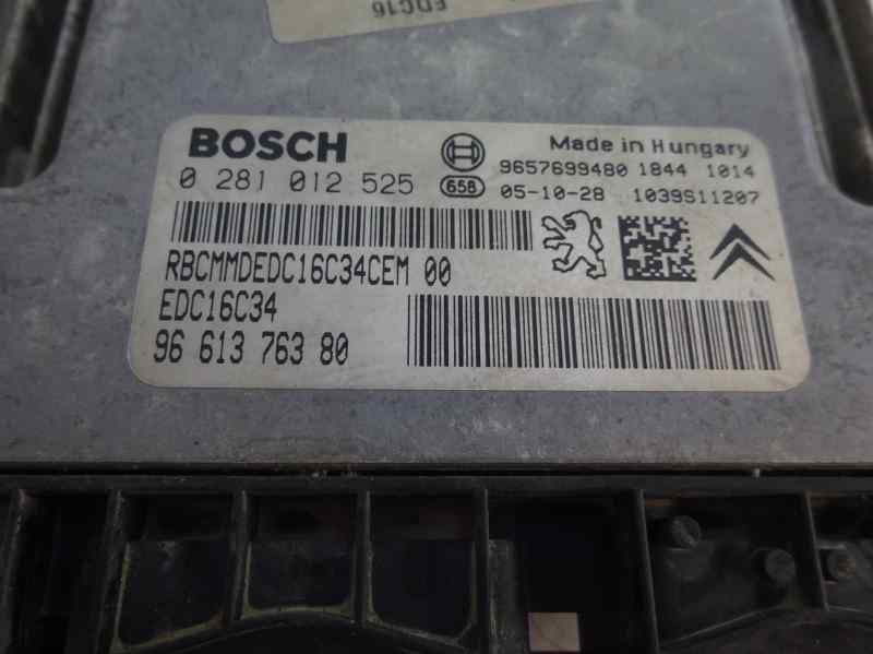 CENTRALITA MOTOR UCE PEUGEOT 206 2006 1.4 HDI MT 70CV