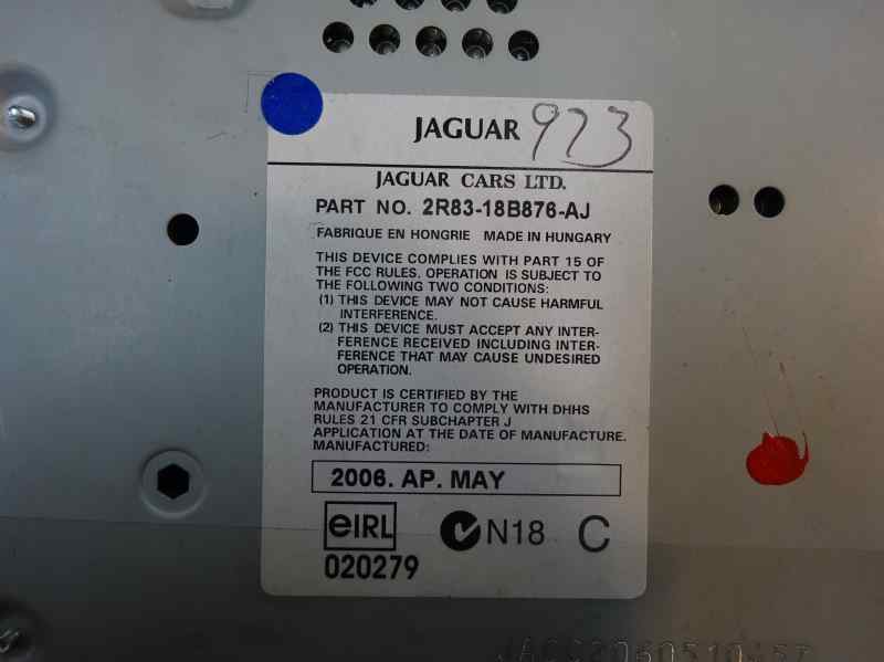 SISTEMA AUDIO RADIO CD JAGUAR STYPE 2.7 D MT 207CV