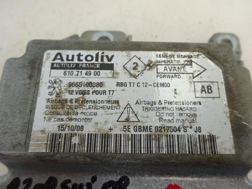 CENTRALITA AIRBAG PEUGEOT 308 1.6 HDI MT 110CV