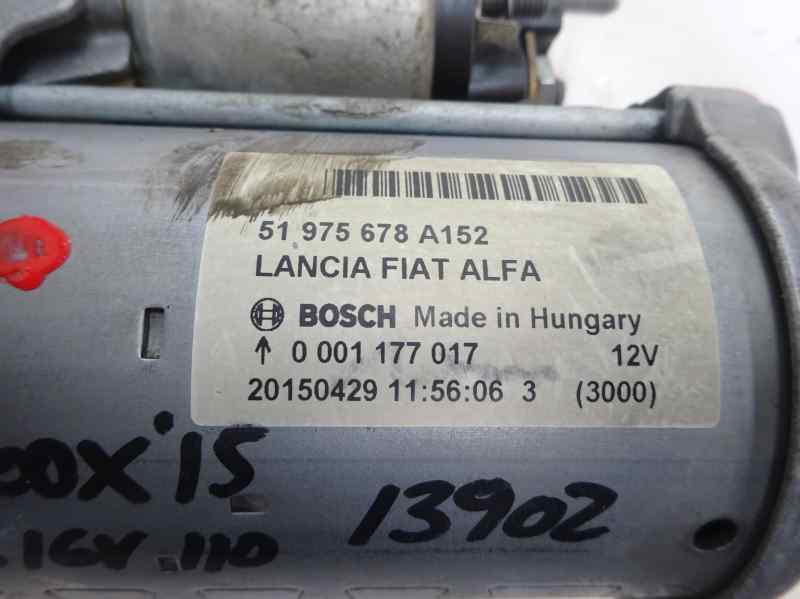 MOTOR ARRANQUE FIAT 500X 1.6 MT 110CV | 81KW