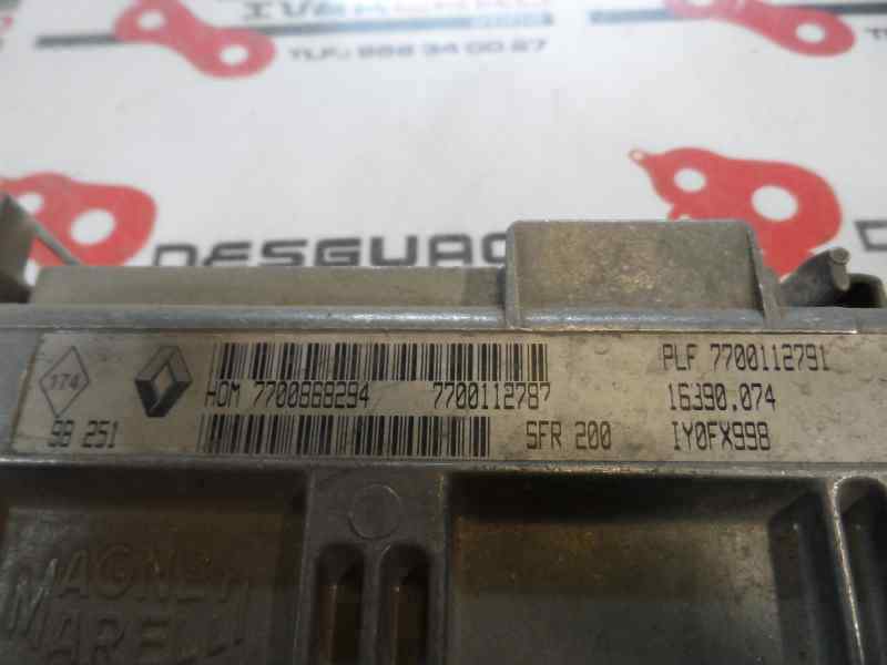 CENTRALITA MOTOR UCE RENAULT CLIO 1998 1.2 MT 55CV