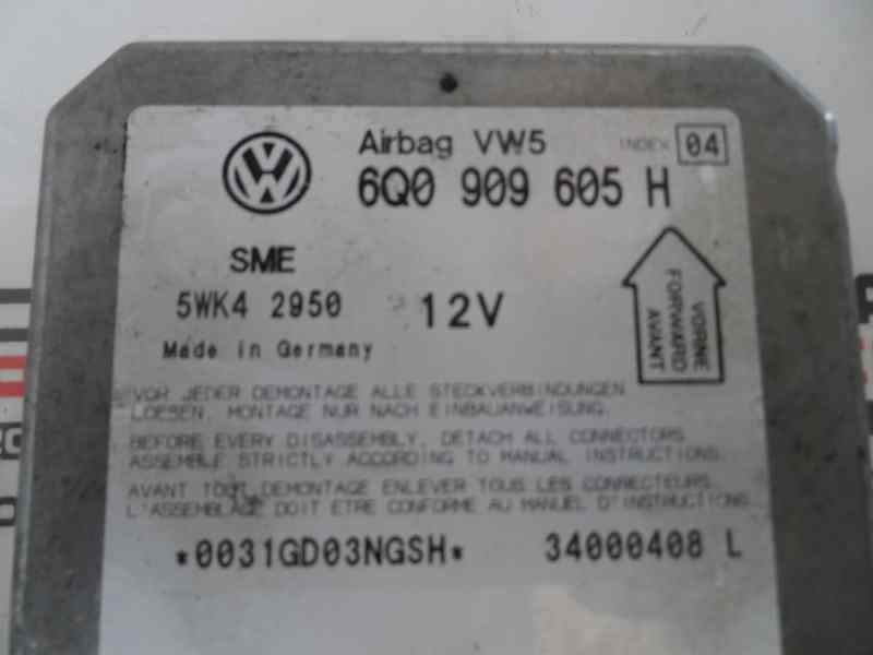 CENTRALITA AIRBAG SKODA FABIA 1.4 MT 60CV