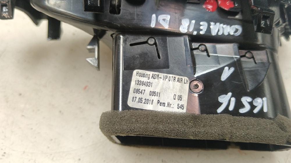 REJILLA AIRE DELANTERA IZQUIERDA OPEL CORSA 1.4 ECOFLEX EASYTRONIC 90CV | 66KW