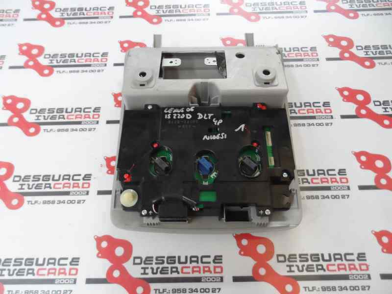 LUZ INTERIOR LEXUS IS 2006 2.2 220D MT 177CV