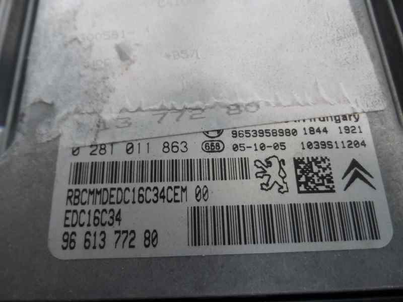 CENTRALITA MOTOR UCE CITROEN C4 2005 1.6 HDI MT 90CV