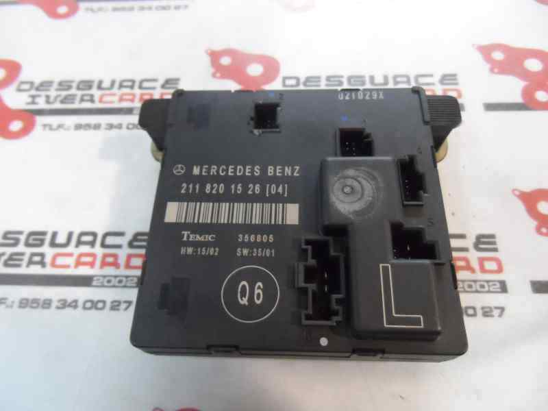 MODULO ELECTRONICO MERCEDES BENZ CLASE E 2.2 MT 143CV | 105KW