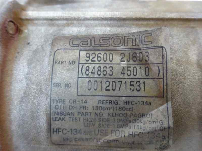 COMPRESOR AIRE ACONDICIONADO NISSAN PRIMERA 2.0 TD MT 90CV | 66KW