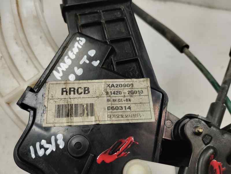 CERRADURA PUERTA TRASERA DERECHA KIA MAGENTIS 2.0 CRDI MT 138CV