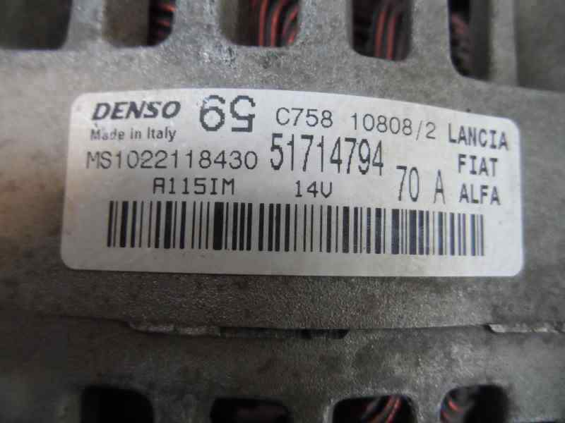 ALTERNADOR FIAT PANDA 1.2 AMT 60CV