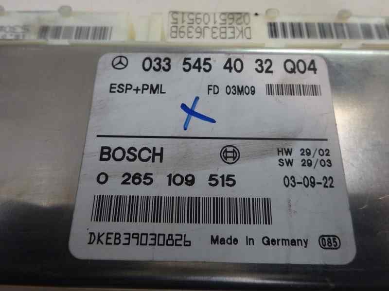 MODULO ELECTRONICO MERCEDES BENZ CLASE E 3.2 320 CDI 5G-TRONIC 204CV