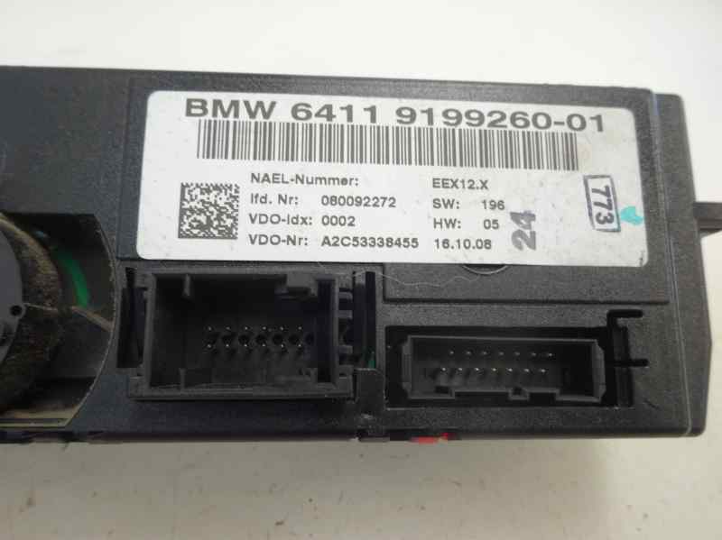 MANDO CLIMATIZADOR BMW SERIE 1 2.0 MT 150CV | 110KW
