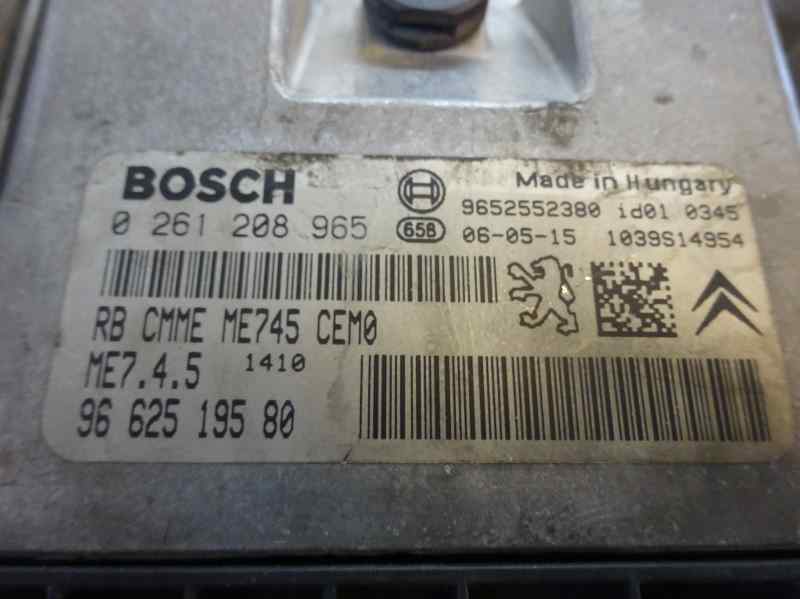 CENTRALITA MOTOR UCE PEUGEOT 207 1.6 MT 109CV